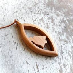 Tears With Bell Wooden Wall Window Decoration Ornament - thumbnail 2
