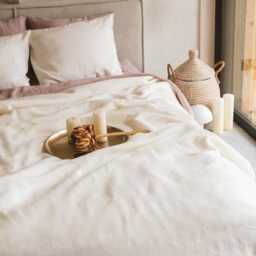White Linen Bedding Set. Linen Duvet Cover Duvet Queen White - thumbnail 3
