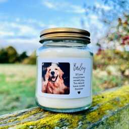 Personalised Pet Loss Candle - If Love Could Have Saved You, Dog Remembrance, Pet Memorial, Cat Memory, Loss Gift, Sympathy Gift - thumbnail 3