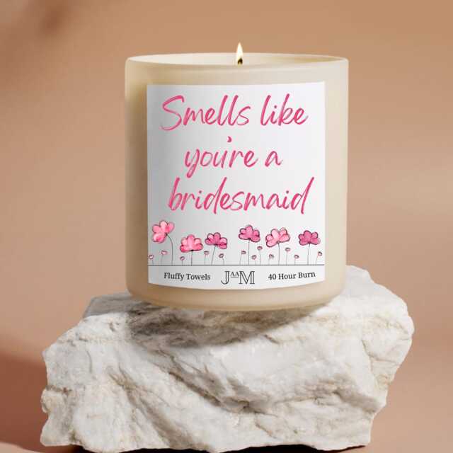 Bridesmaid Proposal Gift. Gift For Bridesmaid. Candle Bridesmaid Proposal. Wedding Gifts - image 1