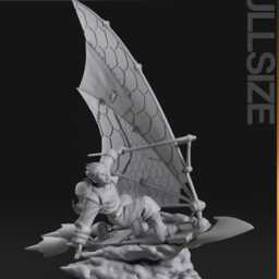 Jim Hawkins 3D Printed Figure - Treasure Planet 110 Scale - thumbnail 2