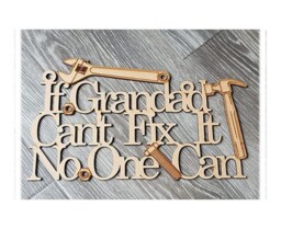 Grandad Gift, Sign, Plaque, Gift For Him, Grandpa Christmas Wall Hanging, Keepsake - thumbnail 2