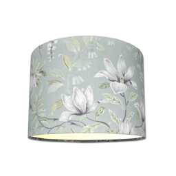 Lampshades in Laura Ashley Parterre Sage Green Fabric Handmade Various Sizes Free Delivery - thumbnail 1