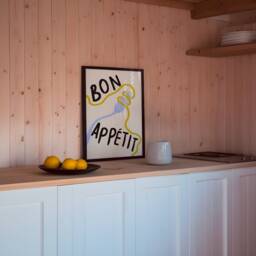 Bon App??tit Unframed Print - Kitchen Poster Spaghetti Art Food Wall Prints Dining Room Quirky - thumbnail 1