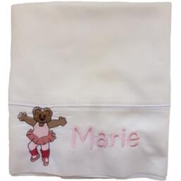 Ballet Bear Pillowcase Embroidered & Personalized