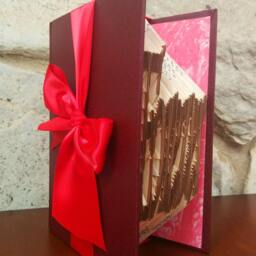 Forever - Folded Book Art Fully Customizable, Marriage, Wedding, Love, Eternal - thumbnail 2