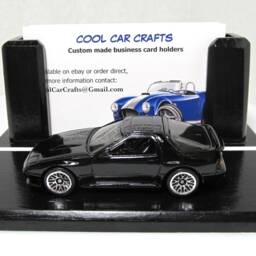 "Mazda Rx-7 Turbo Business Card Holder ""street Scene" - thumbnail 3