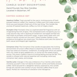 Coffee Candle Gift Set - thumbnail 3