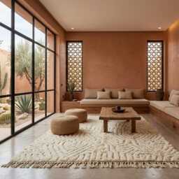 Hand Tufted Rug, Gorgeous Beni Ourain Rug, White Moroccan Wool Handmade Shag High-Quality Custom Rug - thumbnail 2