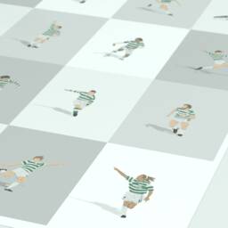 Celtic Park Football Legends Illustrated Print - thumbnail 2