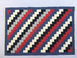 4x6 Ft Cotton Colourful Woven Rug Dhurrie - Beautiful Handmade Rug - thumbnail 1