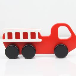 Wooden Firetruck, Fire Department, Truck Toy, Ladder Fire Handmade - thumbnail 2