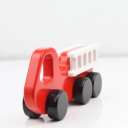 Wooden Firetruck, Fire Department, Truck Toy, Ladder Fire Handmade - thumbnail 4