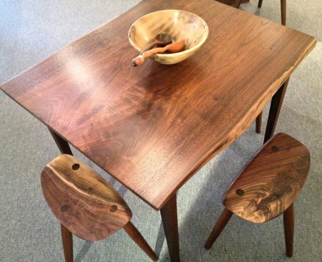 Table Made From Live Edge Black Walnut - image 1