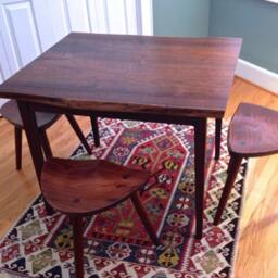 Table Made From Live Edge Black Walnut - thumbnail 2