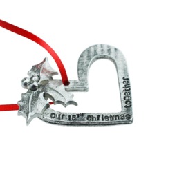15Th Anniversary Christmas Ornament - Our Together Keepsake Tree Decoration Gift For Couples - thumbnail 2