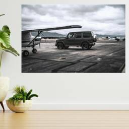 Mercedes G63 Amg G Wagon Super Sports Car 3D View Wall Sticker Poster Decal A538 - thumbnail 1