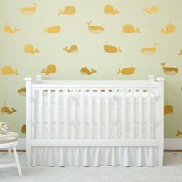 Whale Wall Decals - Nursery Decals, Kids Room Decor, Nautical Stickers, Boys Room, Girls Gift - thumbnail 4
