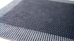 Handmade Cotton Rug, Modern Crochet Rug