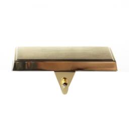 Plain Gold Christmas Stocking Hanger - Set Of 2 - thumbnail 2