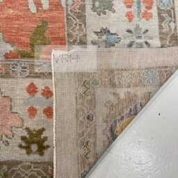 Exquisite Oushak Style Hand-Knotted Rug - 4x6, 5x8, 6x9, 8x10, 9x12, 10x14 Ft Handmade in India Antique Contemporary Living Room - thumbnail 2