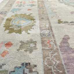 Exquisite Oushak Style Hand-Knotted Rug - 4x6, 5x8, 6x9, 8x10, 9x12, 10x14 Ft Handmade in India Antique Contemporary Living Room - thumbnail 3