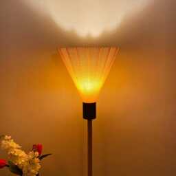 Rega Lampshade, Modern Ripple Mesh Contemporary 3D Printed Lighting - thumbnail 3
