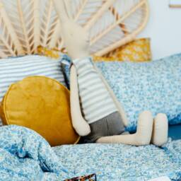 "Fitted Sheet Made With Liberty Fabric " - thumbnail 3