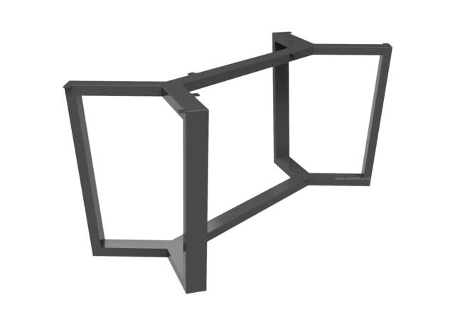 Dartington Steel Dining Table Frame, Y Shaped, Fully Welded, Industrial Powder Coated Finish - Customisable - image 1