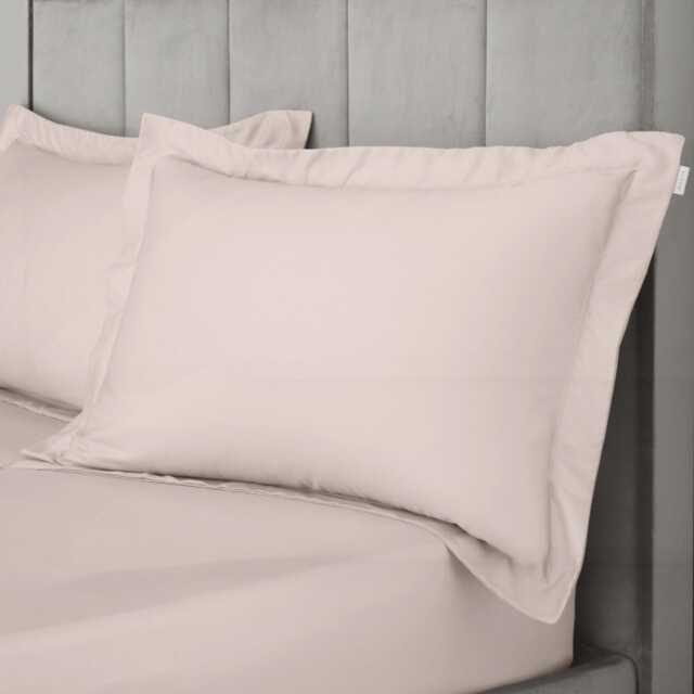 Personalised Blush Pink Cotton 400Tc Oxford Pillowcase - image 1