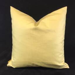striped Linen Cushion Covers With Pea-Green Back - thumbnail 2