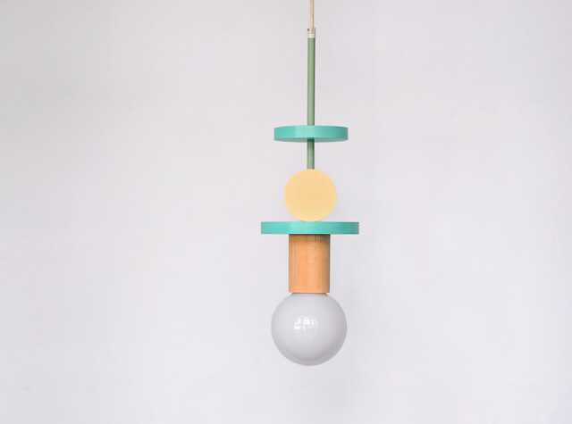 Modern Nursery Hanging Lamp, Pendant Light For Baby Room Decor, Kids Lamp Shade, Shower Gift - image 1