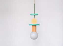 Modern Nursery Hanging Lamp, Pendant Light For Baby Room Decor, Kids Lamp Shade, Shower Gift