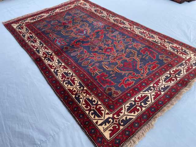 3x5 Afghan Oriental Rug, Handknotted Tribal Rug For Livingroom, Bedroom & Office - Home Decor Area Boho Gift - image 1