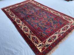 3x5 Afghan Oriental Rug, Handknotted Tribal Rug For Livingroom, Bedroom & Office - Home Decor Area Boho Gift - thumbnail 1