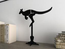 Kangaroo - Silhouette Table Clock