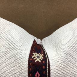 Vintage Kilim Pillow Cover, 16x16 Handwoven Bohemian Decor - thumbnail 2