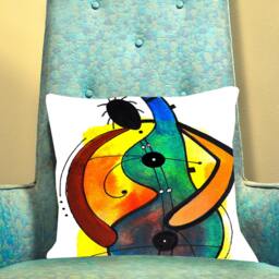 Decorative Pillow Cover, Throw Pillow, Accent Gift For Him, Her, Mother's Day Gift, Mom, Father's - thumbnail 2