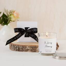In Loving Memory Gift Boxed Soy Wax Remembrance Candle With Lid Sympathy - thumbnail 3