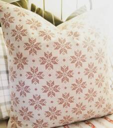 2 Colorsholiday Pillow.throw Pillows.cushion Cover.slipcover.toss Pillow.christmas Decor.sprinkling Of Silverthread.holiday Pillows - thumbnail 1