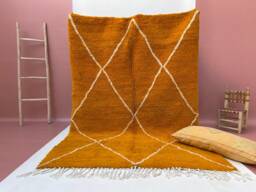Custom Beni Ourain Rug Moroccan Wool Shag Rug - thumbnail 1