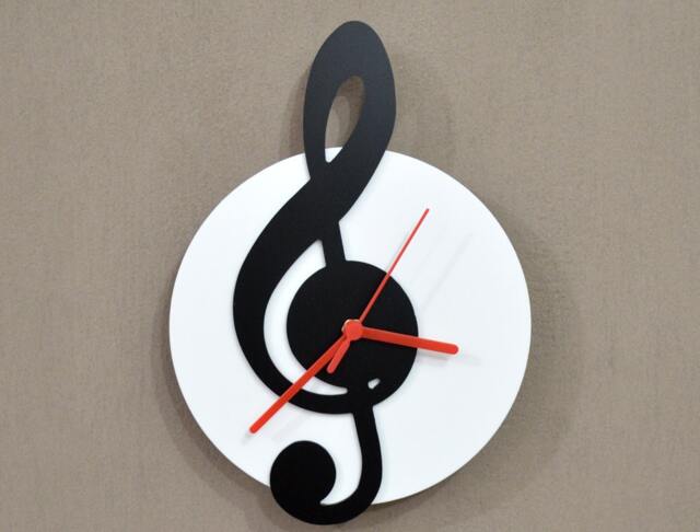 Music Sol Key - Wall Clock - image 1