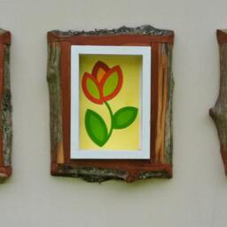"Wood Picture Frame 4""x6" - thumbnail 2