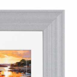 A4 A5 A1 A2 A3 Picture Frames With Mount, Maximalist Decor Photo Frame Best Friend Gift, Classic Style Light Grey Poster - thumbnail 3