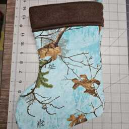 Horses Novelty Christmas Stocking Fully Fleece Lined & Heavy Duty Printed All The Way Around So It Can Be Hung From Any Direction - thumbnail 2