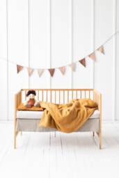 Linen Baby Bedding. Duvet Cover & Pillow Case. Bedding Gift For Girl, Boy, Newborn. Room Set