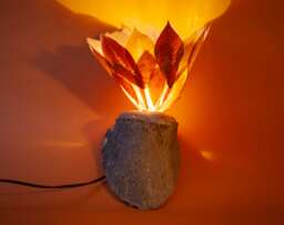 Oak & Chestnut Wall Lamp