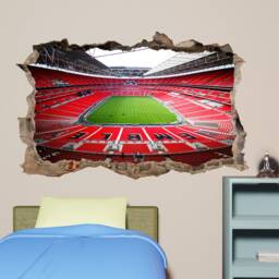 Football Stadium Wall Sticker Art Poster Decal Kids Room Office Nursery Decor 1133 - thumbnail 2