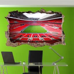 Football Stadium Wall Sticker Art Poster Decal Kids Room Office Nursery Decor 1133