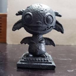Gargoyle Statue/Bat Gargoyle, Halloween Decor - thumbnail 2
